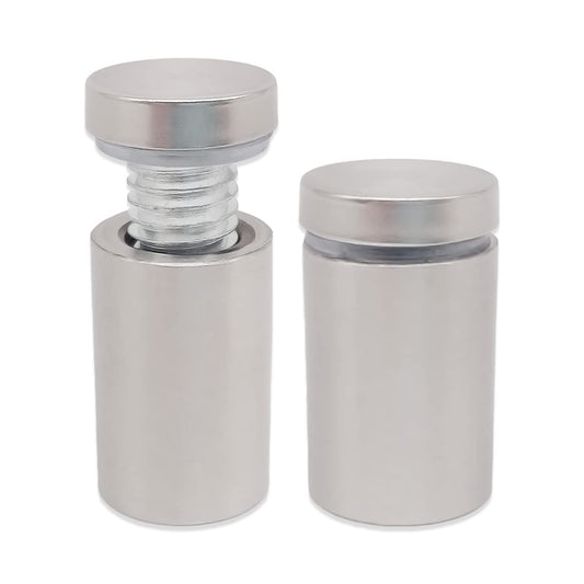 Lantee Sign Standoff Screws - 12 Pcs 5/8 x 1-1/2 Inch Stainless Steel Standoff Mounting Hardware Bolts for Acrylic & Glass 16 x 40mm