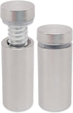 Lantee 8 Pcs Stainless Steel Standoff Screws, 19 x 70mm (3/4 x 2.75 in) Large Diameter Wall Spacers for Acrylic and Glass Displays