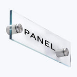 Lantee 12 Pcs Stainless Steel Sign Standoffs, 1/2" x 3/4" (12 x 20mm) Wall Mount Hardware for Acrylic & Glass Signs, Low Profile Floating Display Mounts for Office Signs & Name Plates - Image 6