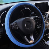 15 inch Anti-Slip Leather Car Steering Wheel Cover - Lantee