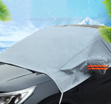 Car Windshield Cover for Snow & Ice with Hook & Straps - Lantee