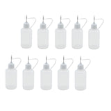 10Pcs 30ml Needle Tip Glue Bottle Applicator DIY Quilling Tool Precision Bottle Needle Bottle Squeeze Bottle - Lantee Online Store
