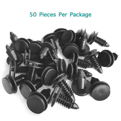 100 Pcs Interior Door Panel Push in Fastener Car Clips for Ford Dodge - Lantee Online Store