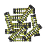 10 Pcs 8 Pos. Double Row Screw Terminal Barrier Strip 600V 25A - Lantee Online Store