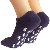 Non Slip Women Grips Cotton Casual Floor Hospital Socks, 4 Pack - Lantee Online Store