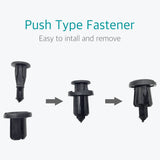 Lantee 20 Pcs 10mm Bumper Push-Type Retainer Clips for Nissan 01553-09241 - Lantee Online Store