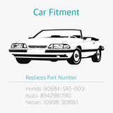 Lantee 50 Pcs 6mm Push-Type Retainer Clips for Nissan 10998-30880 - Lantee Online Store