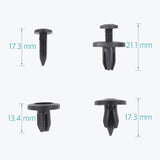 Lantee 50 Pcs 6mm Push-Type Retainer Clips for Nissan 10998-30880 - Lantee Online Store