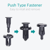 Lantee 50 pcs Push Car Clips and Fasteners for Honda 91503-SZ5-003 - Lantee Online Store