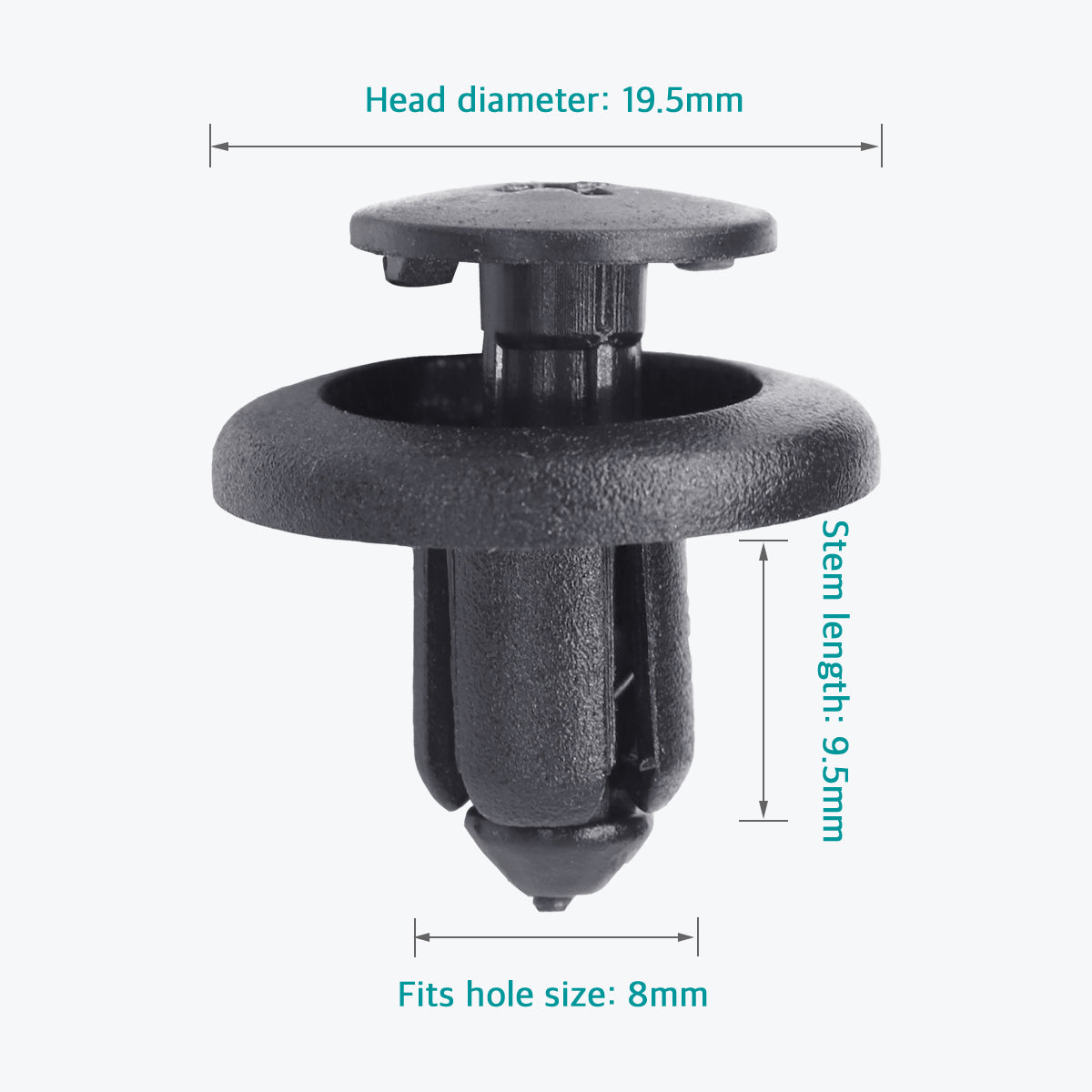 909130067 50 Pcs Engine Cover & Fender Liner Retainer Clips for Subaru - Lantee Online Store