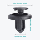 909130067 50 Pcs Engine Cover & Fender Liner Retainer Clips for Subaru - Lantee Online Store