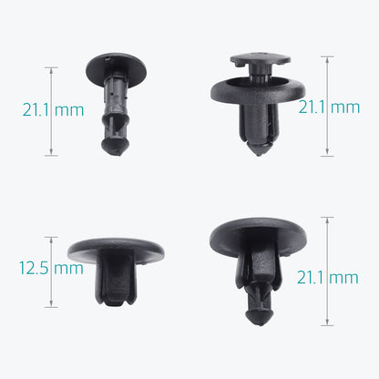 909130067 50 Pcs Engine Cover & Fender Liner Retainer Clips for Subaru - Lantee Online Store