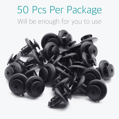 909130067 50 Pcs Engine Cover & Fender Liner Retainer Clips for Subaru - Lantee Online Store