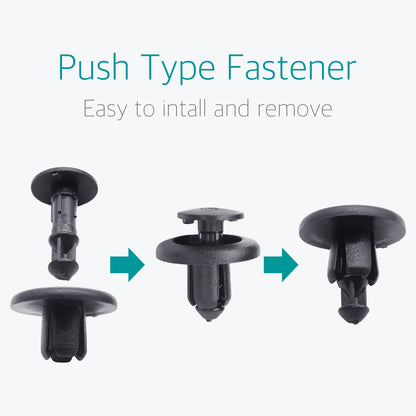909130067 50 Pcs Engine Cover & Fender Liner Retainer Clips for Subaru - Lantee Online Store