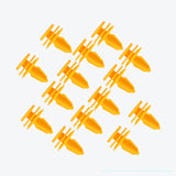 100 Pcs Door Panel Clips Fasteners for Jeep Grand Cherokee 6507055-AA - Lantee Online Store