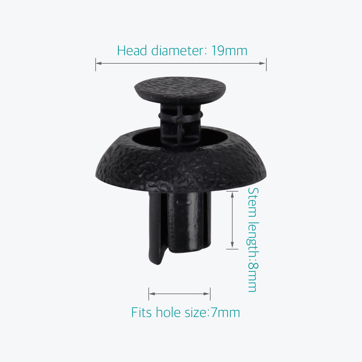 50 Pcs Auto Bumper Radiator Cover Grille Clips for Toyota 90467-07211 - Lantee Online Store