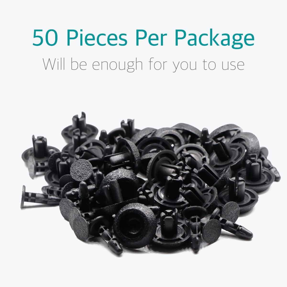 50 Pcs Auto Bumper Radiator Cover Grille Clips for Toyota 90467-07211 - Lantee Online Store
