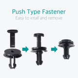 10 Pcs Front Air Deflector Retainer Clips for GM 15733971 - Lantee
