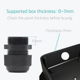 PG 21 Cable Gland - 20 Pcs Waterproof Wire Glands Connector Fitting - Lantee Online Store