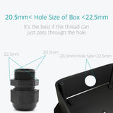 20 Pcs PG 13.5 Cable Gland Fit for 6mm to 12mm Cable Range - Lantee Online Store