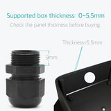 20 Pcs PG 13.5 Cable Gland Fit for 6mm to 12mm Cable Range - Lantee Online Store
