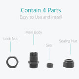 20 Pcs PG 13.5 Cable Gland Fit for 6mm to 12mm Cable Range - Lantee Online Store