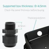 PG 9 Cable Gland - 20 Pcs Waterproof Wire Glands Connector Fitting - Lantee Online Store