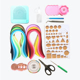 16 Set of Quilling Kits - 600 5mm Strips & 10 Set of Tools - Lantee Online Store
