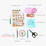 16 Set of Quilling Kits - 600 5mm Strips & 10 Set of Tools - Lantee Online Store