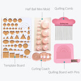 20 Set of Quilling Paper Kits - 8 Pack 3mm 960 Strips & 12 Tools - Lantee Online Store