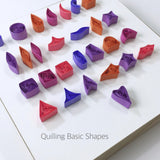 20 Set of Quilling Paper Kits - 8 Pack 3mm 960 Strips & 12 Tools - Lantee Online Store
