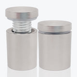 20 Pieces 19mm x 25mm Stainless Steel Advertise Glass Standoff Screws - Lantee Online Store