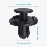 100 Pcs Bumper Fender Liner Push Clips for 01553-05323 Nissan Infiniti - Lantee Online Store