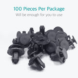100 Pcs Bumper Fender Liner Push Clips for 01553-05323 Nissan Infiniti - Lantee Online Store