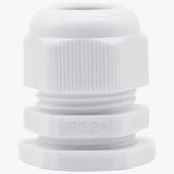 20 Pcs PG21 White Waterproof Cable Wire Gland Connector Fitting - Lantee Online Store