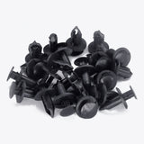 20 Pcs 8mm Universal Nylon Bumper Fastener Rivet Retainer Clips - Lantee