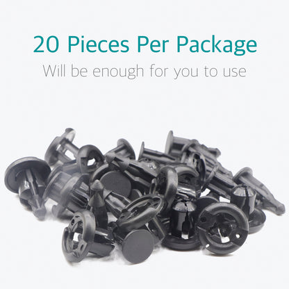 20 Pcs Bumper & Fender Retainer Clips for Honda & Acura 91503-SZ3-003 - Lantee