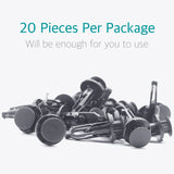 20 Pcs Rear Bumper Cover Push-Type Retainer Clips for Toyota 52161-02020 - Lantee Online Store