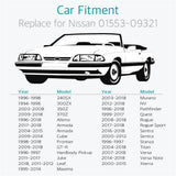 20 Pcs Universal Fender Push Retainers Clips for Nissan 01553-09321 - Lantee Online Store