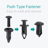 20 Pcs Black Nylon Retainer Clips for GM 21075686 Ford F3LY-14570-B - Lantee Online Store