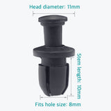 50 Pcs Front Bumper Cover Retainer Clips for Honda Acura 90657-SB0-003 - Lantee