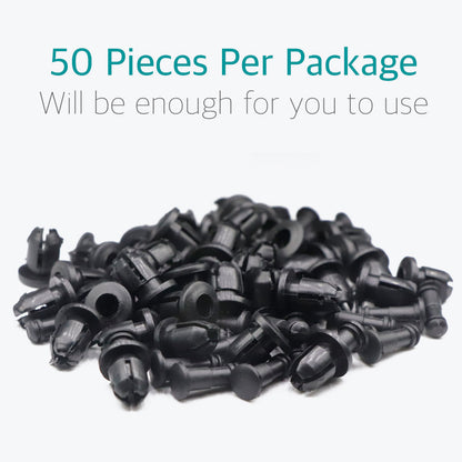 50 Pcs Front Bumper Cover Retainer Clips for Honda Acura 90657-SB0-003 - Lantee