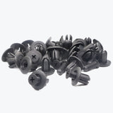 50 Pcs Black Nylon Push-Type Retainer Clips for Mazda Ford Hyundai - Lantee Online Store