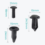 50 Rocker Panel Wheel Line Air Inlet Duct Retainer Clips for GM & Ford - Lantee Online Store