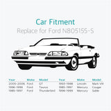100 Pcs Trim Panel Retainer Clips for Ford Lincoln Mercury N805155-S - Lantee Online Store