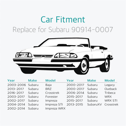 50 Pcs Bumper Engine Cover Fender Retainer Clips for Subaru 90914-0007 - Lantee Online Store