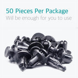 50 Pcs Bumper Engine Cover Fender Retainer Clips for Subaru 90914-0007 - Lantee Online Store