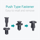 50 Pcs Bumper Engine Cover Fender Retainer Clips for Subaru 90914-0007 - Lantee Online Store