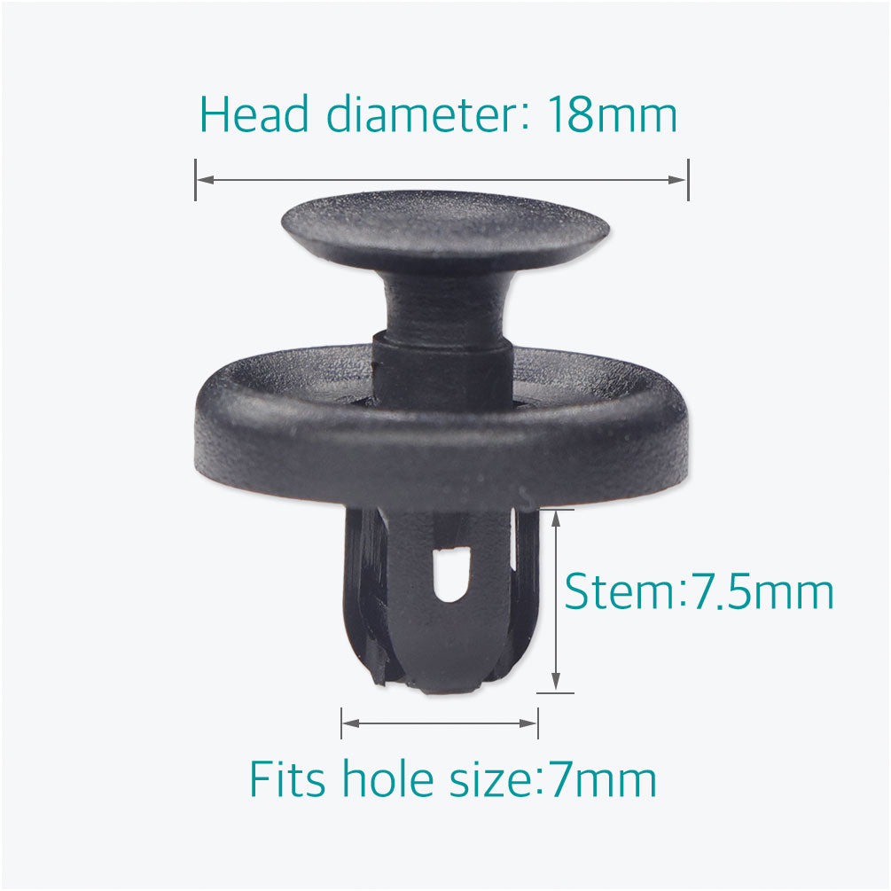 30 Pcs Car Fender Push in Retainer Clips for GM Toyota and Lexus - Lantee Online Store