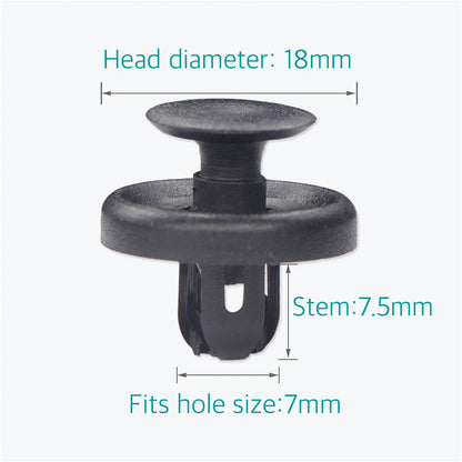30 Pcs Car Fender Push in Retainer Clips for GM Toyota and Lexus - Lantee Online Store